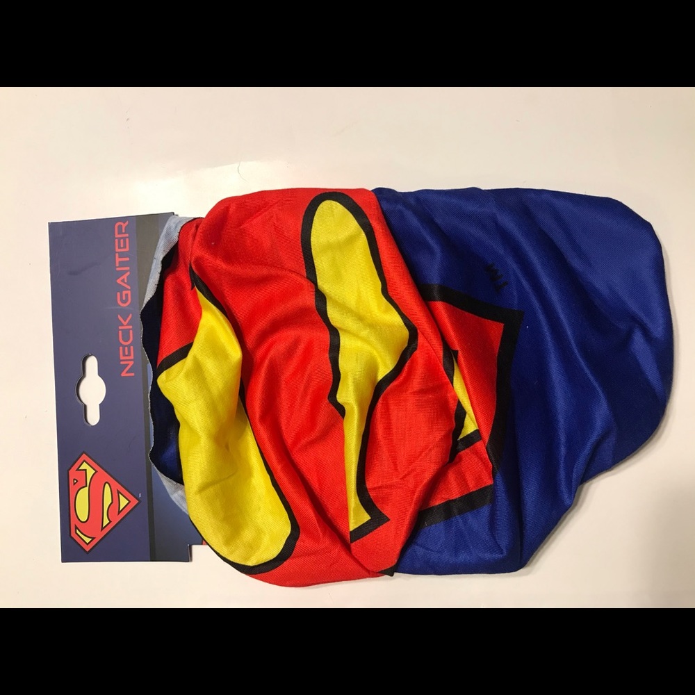 Super Man Neck Gaiter Face Cover